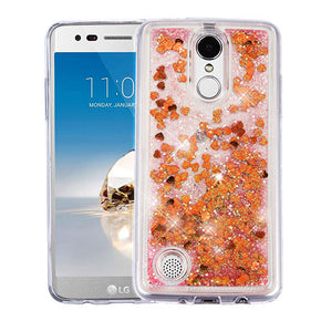 LG Aristo TPU Glitter Case Cover