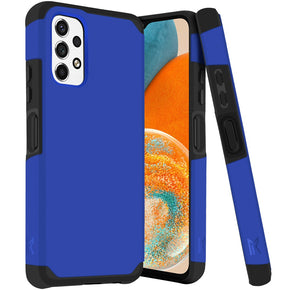 Samsung Galaxy A23 5G Tough Slim Hybrid Case (with Built-in Magnetic Plate) - Blue