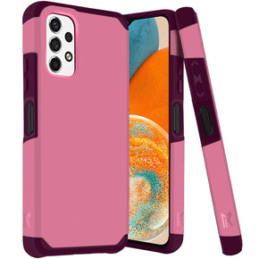 Samsung Galaxy A23 5G Tough Slim Hybrid Case (with Built-in Magnetic Plate) - Light Pink