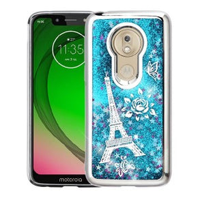 Motorola Moto G7 Play Quicksand Glitter Hybrid Case Cover