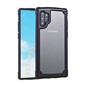 Samsung Galaxy Note 10 Plus Colored Frame Hard TPU Clear Case