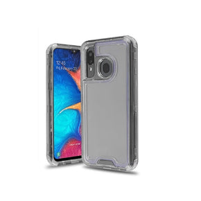 Samsung Galaxy A50 Clear Hybrid Case With Color Frame Cover