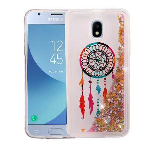 Samsung Galaxy J3 2018 Glitter Design Case Cover Dream Wireless