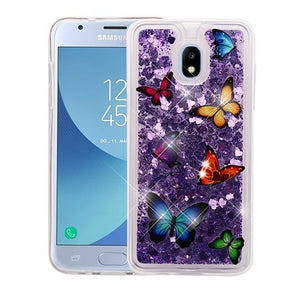 Samsung Galaxy J3 (2018) Water Glitter Design Case Cover