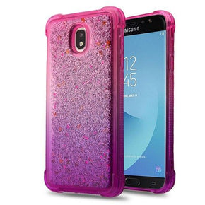 Samsung Galaxy J7 2018 TPU Glitter Motion Case Cover