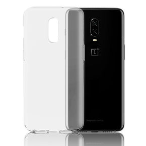 OnePlus 6T Glossy Candy Skin Cover - Transparent Clear