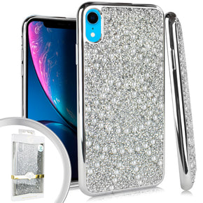 Apple iPhone XR CHROME ONYX Pearl Case - Silver