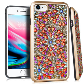 Apple iphone 7/8 Full Star Hybrid Design Case Cover