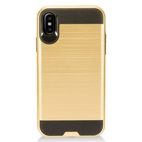 Apple iPhone Xs Plus Brushed Case Cover