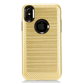 Apple iPhone Xs/X Hybrid Brushed Case Cover
