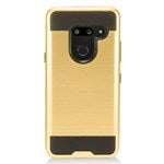 LG G8  ThinQ Hybrid Brushed Metal Case Cover