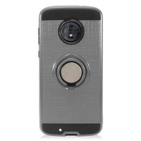 Motorola G6 Ring TPU Case Cover