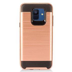 Samsung Galaxy A6 Hybrid Brushed Case Cover