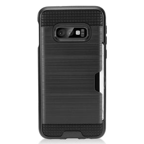 Samsung Galaxy S10e 5.8 Brushed Hybrid Case Cover
