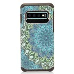 Samsung Galaxy S10 AD1 Image Hybrid Case - Blue Flower