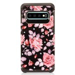 Samsung Galaxy S10 AD1 Image Hybrid Case - Pink Roses