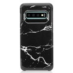 Samsung Galaxy S10 AD1 Image Hybrid Case - Black Marble