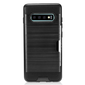 Samsung Galaxy S10 Plus Brushed Hybrid Case Cover