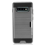 samsung Galaxy S10 Plus Brushed Hybrid Case Cover
