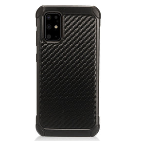 Samsung Galaxy S20 Plus (6.7) EC4 Carbon Fiber Hybrid Case - Black
