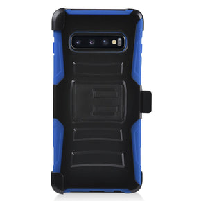Samsung Galaxy S10 Plus Hybrid Holster Combo Clip Case Cover