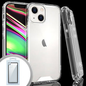 Apple iPhone 14 (6.1) Transparent Shockproof Case - Clear