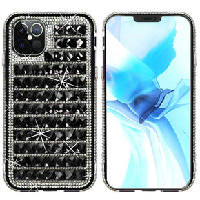 Apple iPhone 13 Pro Max (6.7) Diamond Crystal Case - Black