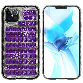 Apple iPhone 13 Pro Max (6.7) Diamond Crystal Case - Purple