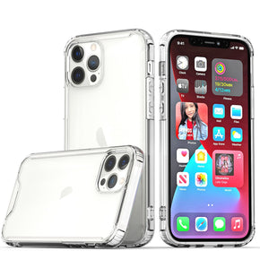 Apple iPhone 11 (6.1) Slim Shockproof Hybrid Case - Transparent Clear