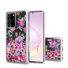 Samsung Galaxy Note 20 Ultra Glitter Motion Design Case Cover
