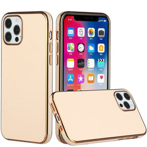 Apple iPhone 14 (6.1) Electroplated Fashion TPU Case - Rose Gold