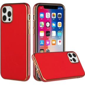Apple iPhone 14 Pro (6.1) Electroplated Fashion TPU Case - Red