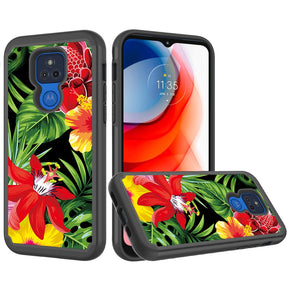 Motorola Moto G Play (2021) Tropical Flower Design TPU Case