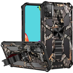 Samsung Galaxy A52 5G Machine Design Magnetic Kickstand Case Cover