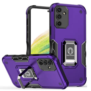 Samsung Galaxy A54 5G OPTIMUM Hybrid Case (with Magnetic Ring Stand) - Dark Purple
