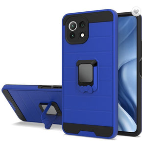 Apple iPhone XR Prime Hybrid Case (w/ Magnetic Ring Stand) - Blue/Black