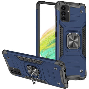 Samsung Galaxy A54 5G Robust Hybrid Case (with Magnetic Ring Stand) - Blue