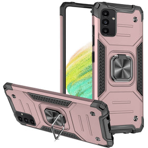 Samsung Galaxy A54 5G Robust Hybrid Case (with Magnetic Ring Stand) - Rose Gold