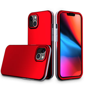 Apple iPhone SE (2020)/8/7 Tough Premium Hybrid Case - Red