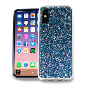 Apple iPhone XS/S Hybrid Diamond Design Case Cover