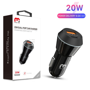 20W Dual-Port Car Charger