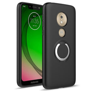 Motorola Moto G7 Play Magnetic Ring Hybrid Case Cover