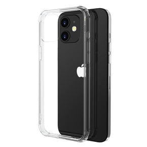 Apple iPhone 12 mini (5.4) Savvy Series Transparent Hybrid Case - Crystal Clear