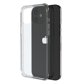 Apple iPhone 12 mini (5.4) Savvy Series Transparent Hybrid Case - Frosted Clear