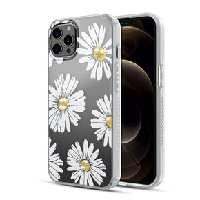 Apple iPhone 12 Pro Max (6.7) Mood Series Diamond Design Case - Happy