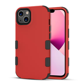 Apple iPhone 13 (6.1) / iPhone 14 (6.1) TUFF Series Hybrid Case - Red