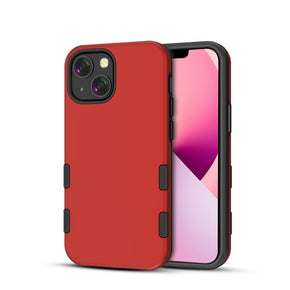 Apple iPhone 13 (6.1) TUFF Subs Series Hybrid Case - Red / Black