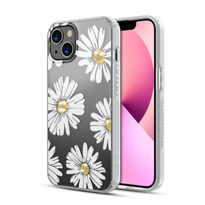 Apple iPhone 13 (6.1) Mood Series Diamond Design Case - Happy