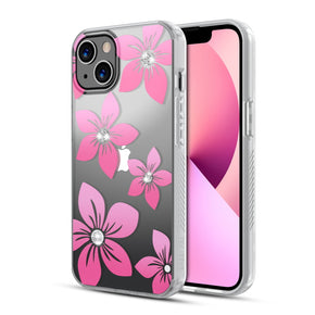 Apple iPhone 13 (6.1) Mood Series Diamond Design Case - Blossom