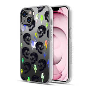 Apple iPhone 13 (6.1) Mood Series Design Case - Punk Skull